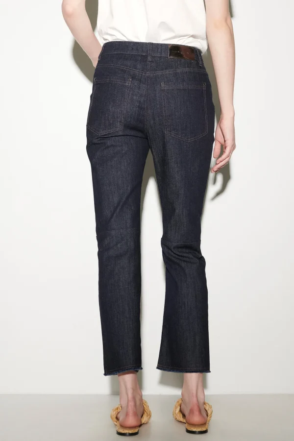 Hosen | Denim-LUISA CERANO Authentic-Babyflare-Pants denim blue
