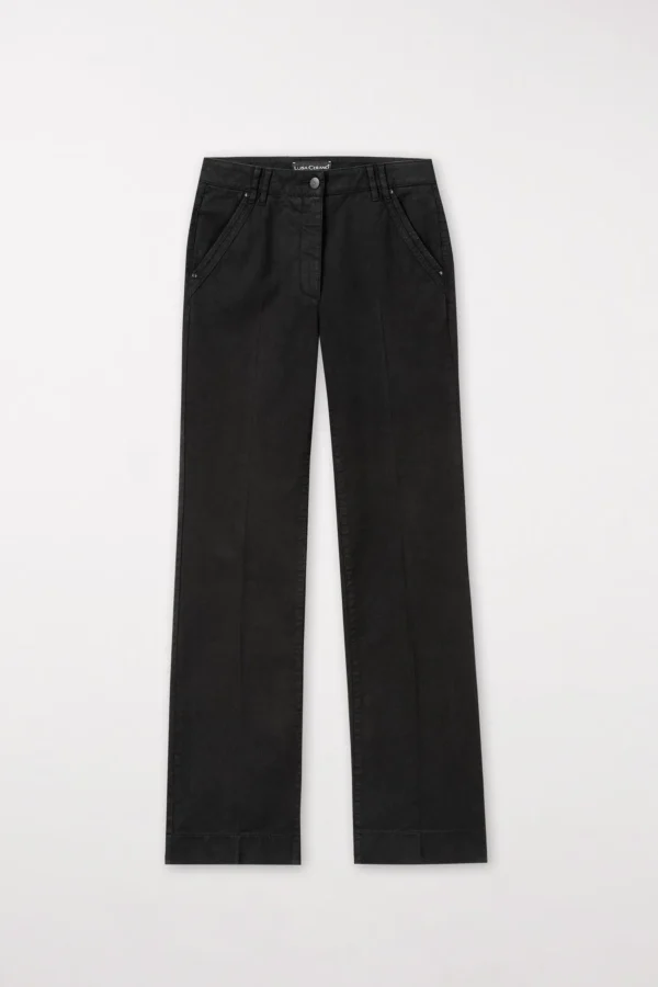 Hosen | Denim-LUISA CERANO Authentic-Bootleg-Denim