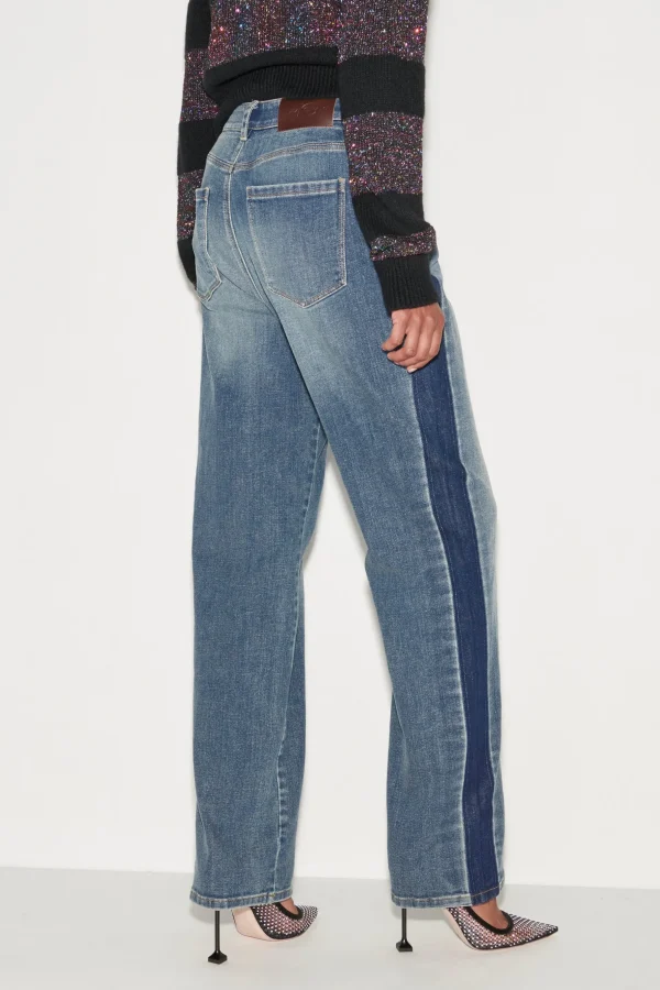 Hosen | Denim-LUISA CERANO Authentic-Straightleg-Denim denim blue