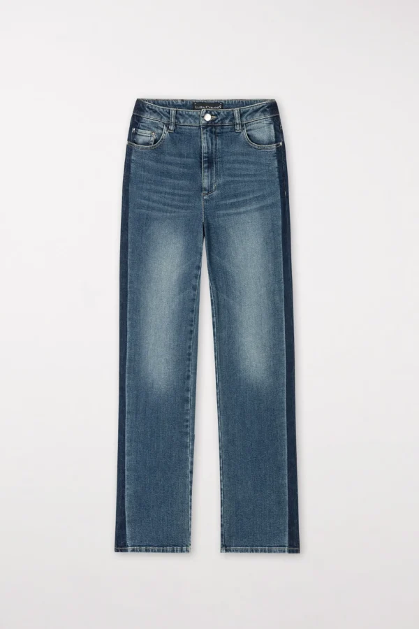 Hosen | Denim-LUISA CERANO Authentic-Straightleg-Denim denim blue