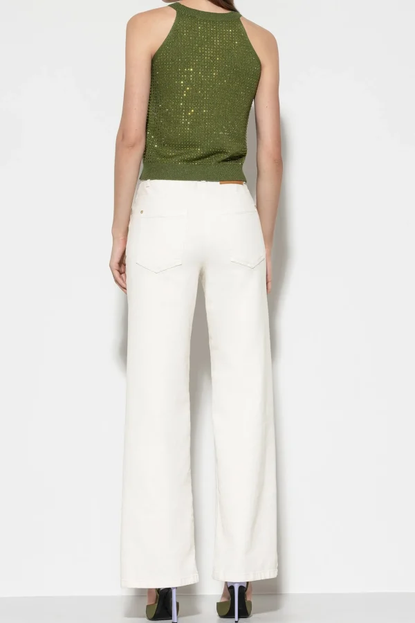 Hosen | Denim-LUISA CERANO Authentic-Twill-Denim