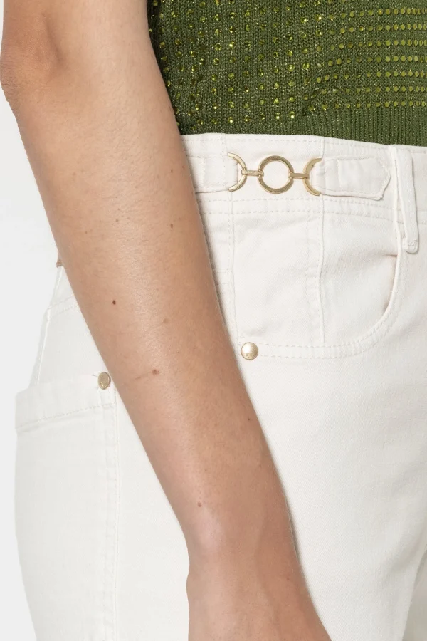 Hosen | Denim-LUISA CERANO Authentic-Twill-Denim