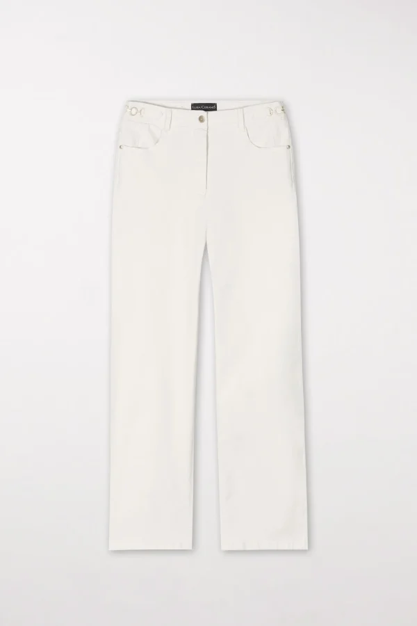 Hosen | Denim-LUISA CERANO Authentic-Twill-Denim