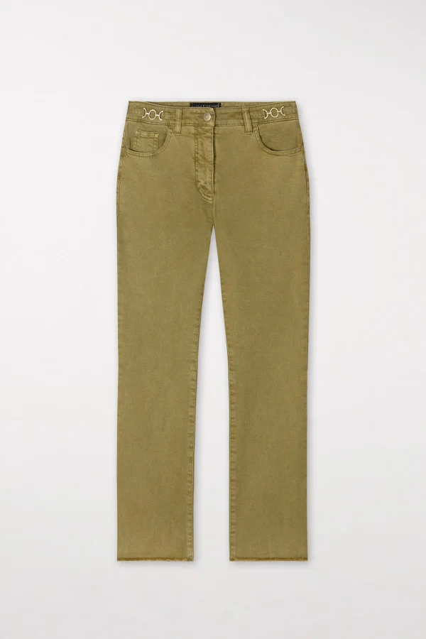 Hosen | Denim-LUISA CERANO Authentic-Twill-Denim