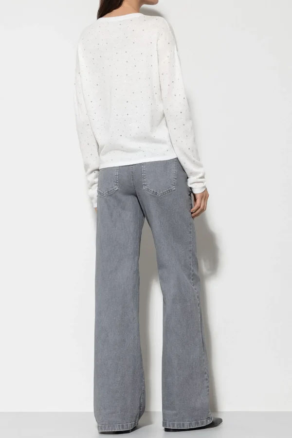 Hosen | Denim-LUISA CERANO Authentic-Twill-Denim