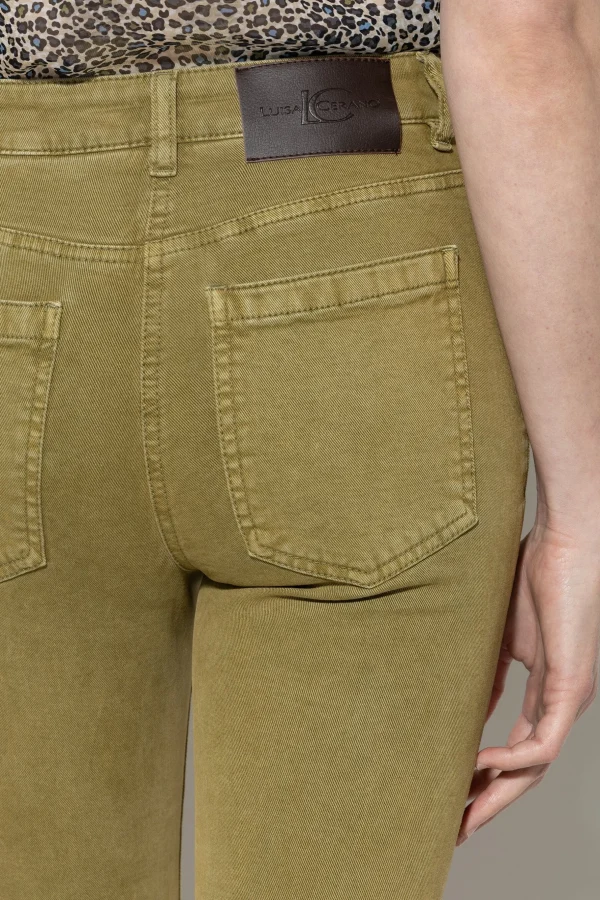 Hosen | Denim-LUISA CERANO Authentic-Twill-Denim