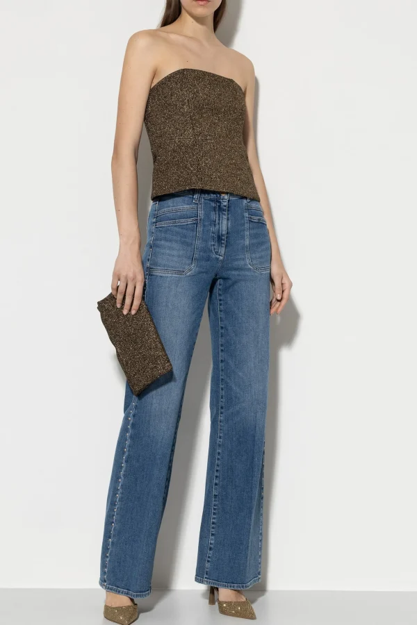 Hosen | Denim-LUISA CERANO Authentic-Vintage-Denim denim blue