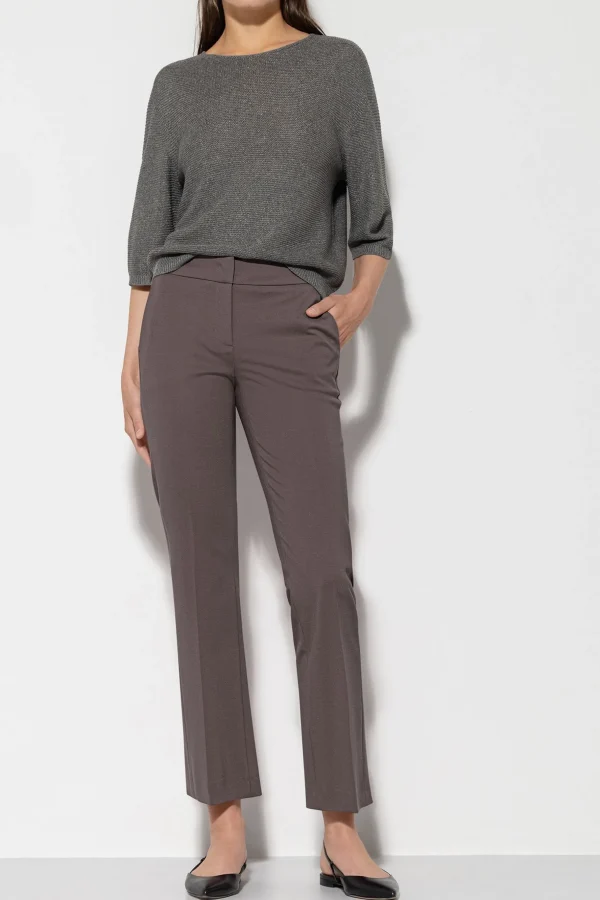 Hosen | Sets-LUISA CERANO Babyflare Aus Punto-Milano
