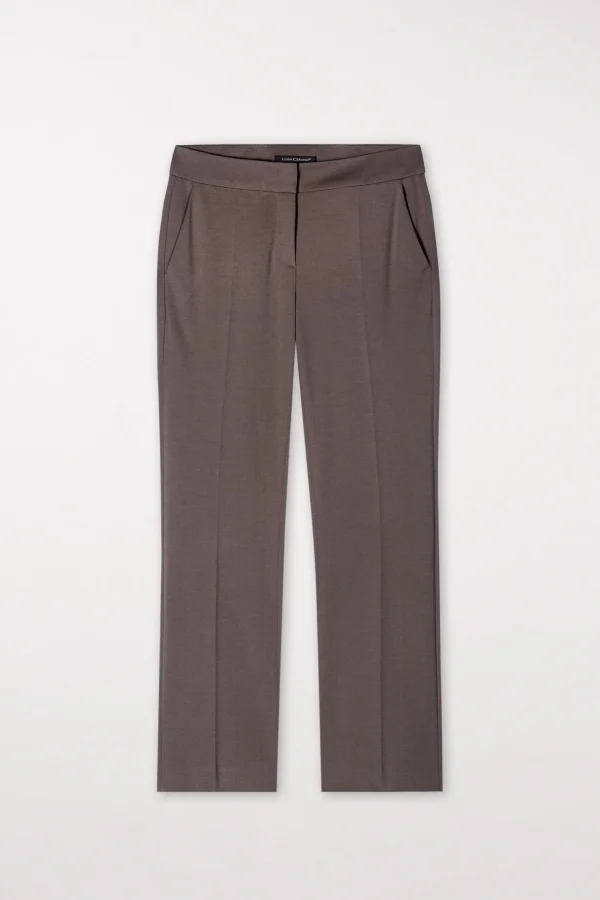 Hosen | Sets-LUISA CERANO Babyflare Aus Punto-Milano