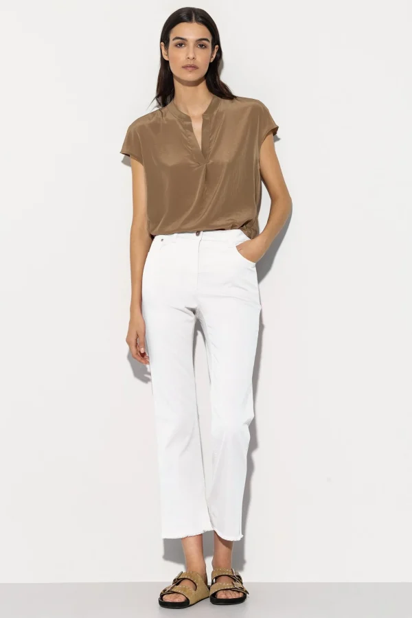 Hosen | Denim-LUISA CERANO Babyflare-Colour-Denim
