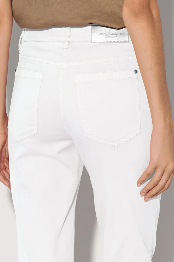 Hosen | Denim-LUISA CERANO Babyflare-Colour-Denim