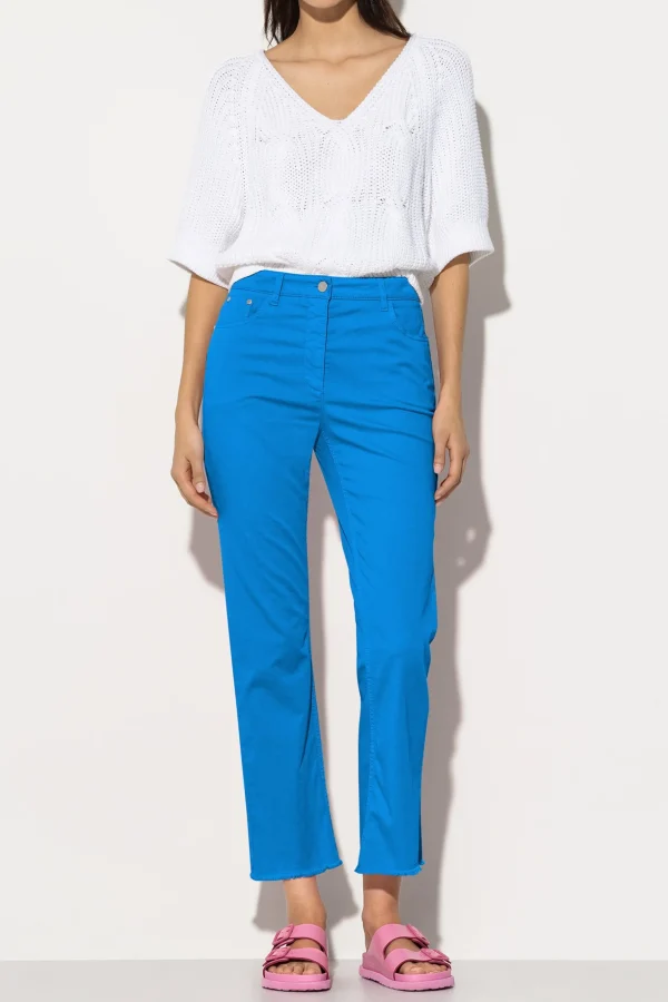 Hosen | Denim-LUISA CERANO Babyflare-Colour-Denim