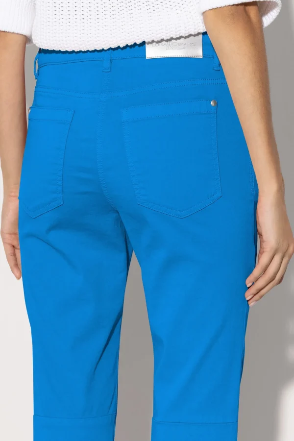 Hosen | Denim-LUISA CERANO Babyflare-Colour-Denim