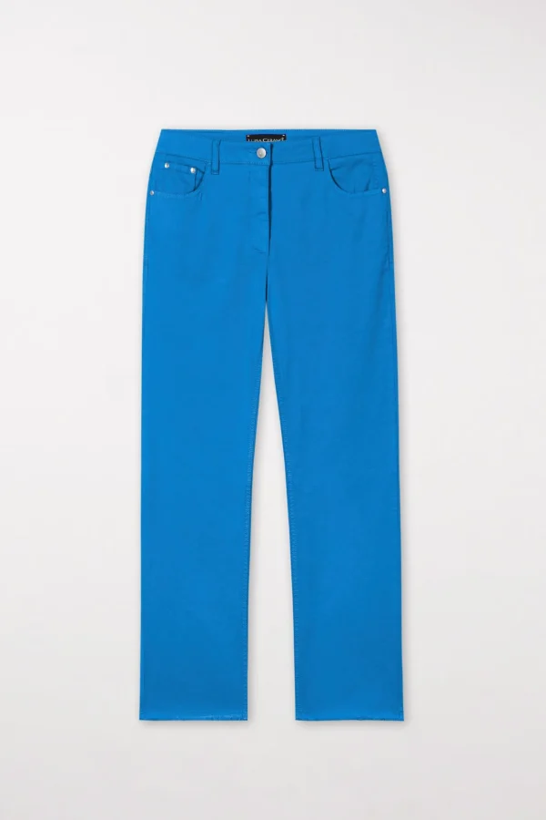 Hosen | Denim-LUISA CERANO Babyflare-Colour-Denim