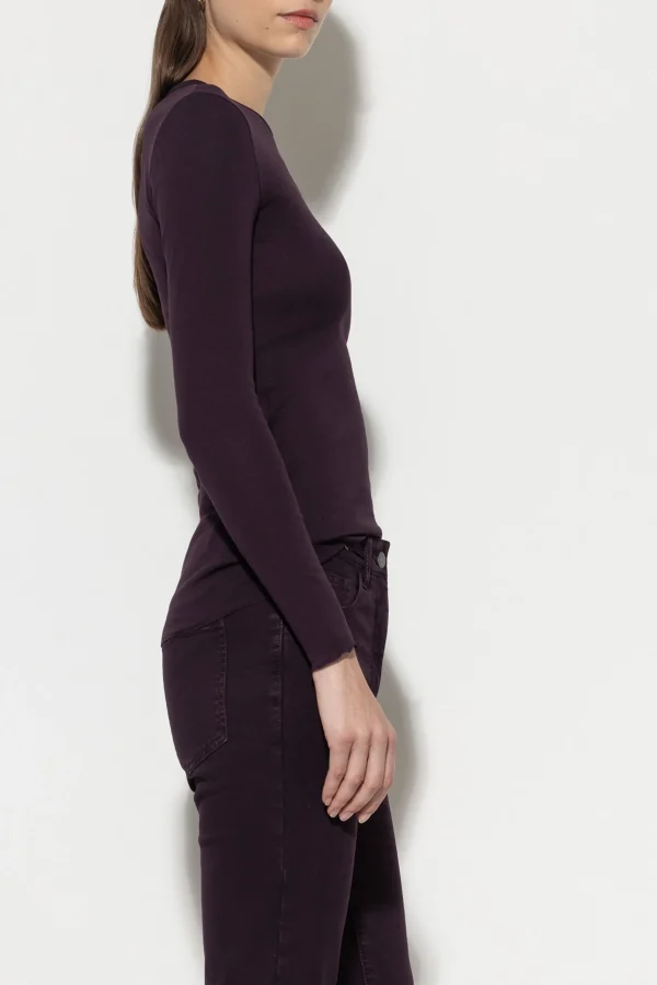 Shirts & Tops-LUISA CERANO Basic-Rundhalsshirt