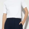 Business Studio-LUISA CERANO Basic-T-Shirt white
