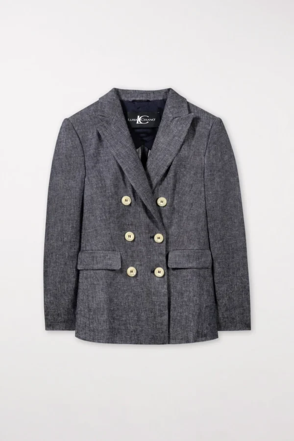 Sets | Blazer-LUISA CERANO Blazer Aus Leinen-Mix multi