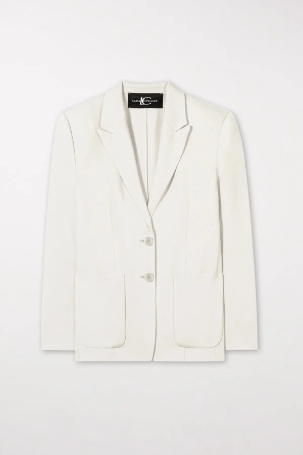 Sets | Blazer-LUISA CERANO Blazer Aus Leinen-Mix