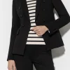 Sets | Jacken & Mäntel-LUISA CERANO Blazer Aus Punto-Milano black