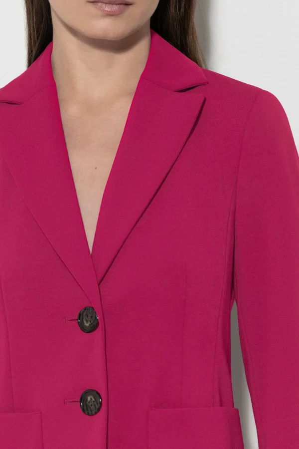 Jacken & Mäntel | Blazer-LUISA CERANO Blazer Aus Punto-Milano
