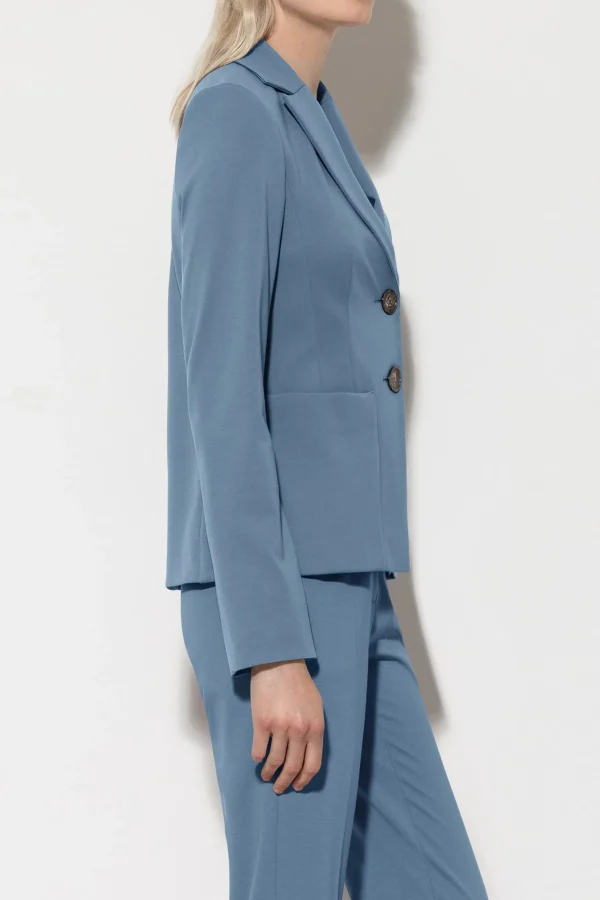 Jacken & Mäntel | Blazer-LUISA CERANO Blazer Aus Punto-Milano