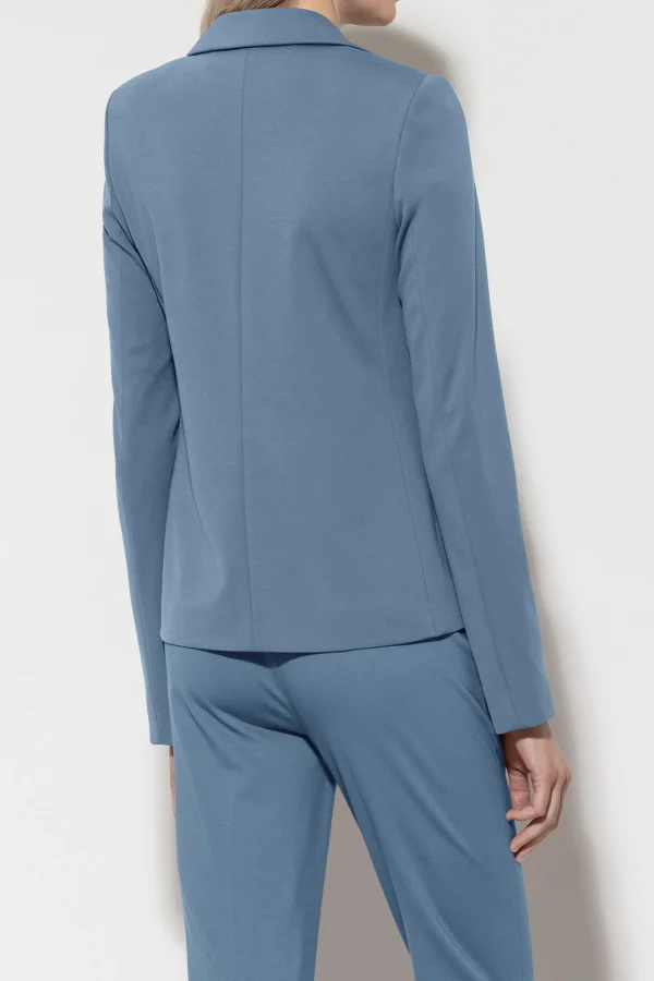 Jacken & Mäntel | Blazer-LUISA CERANO Blazer Aus Punto-Milano