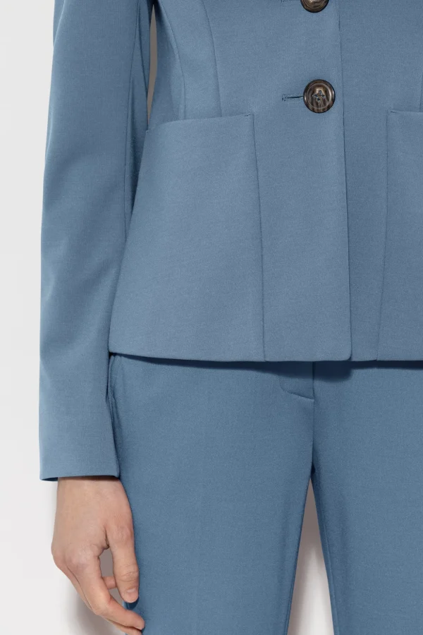 Jacken & Mäntel | Blazer-LUISA CERANO Blazer Aus Punto-Milano