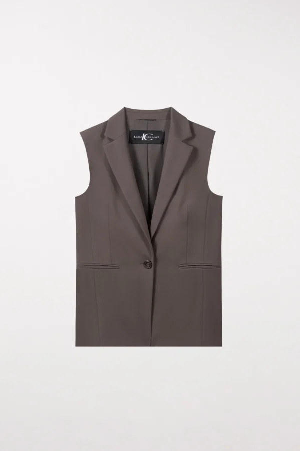 Sets | Jacken & Mäntel-LUISA CERANO Blazerweste Aus Punto-Milano