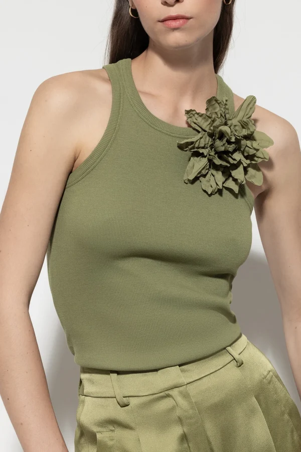 Accessoires-LUISA CERANO Blüte Aus Seiden-Mix