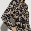 Accessoires-LUISA CERANO Blumen-Halsband asphalt