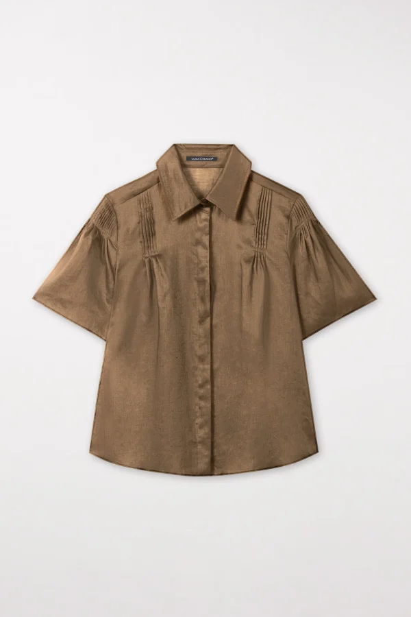 Blusen-LUISA CERANO Bluse Mit Biesendetails