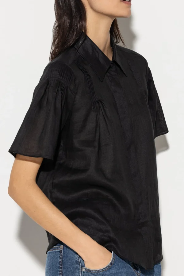 Blusen-LUISA CERANO Bluse Mit Biesendetails