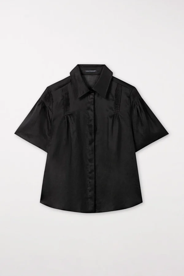 Blusen-LUISA CERANO Bluse Mit Biesendetails