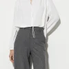 Blusen-LUISA CERANO Bluse Mit Bindeband-Detail