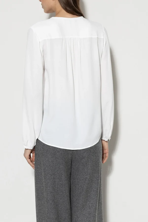 Blusen-LUISA CERANO Bluse Mit Bindeband-Detail