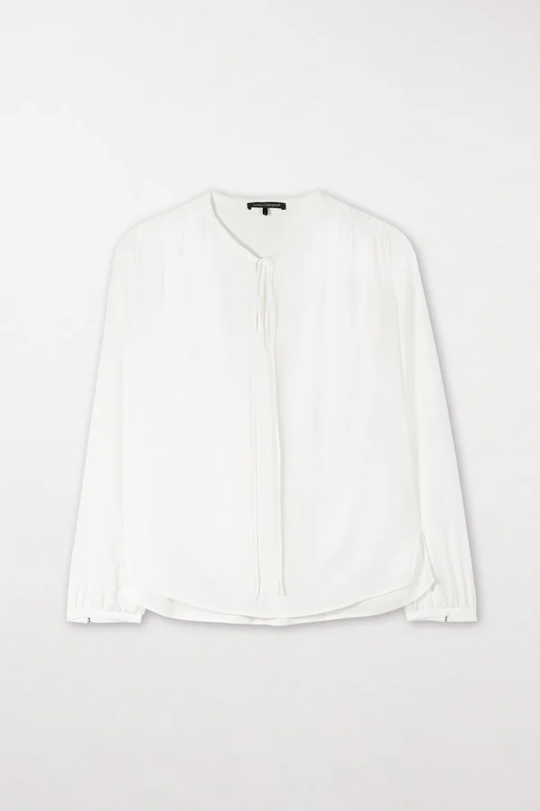 Blusen-LUISA CERANO Bluse Mit Bindeband-Detail