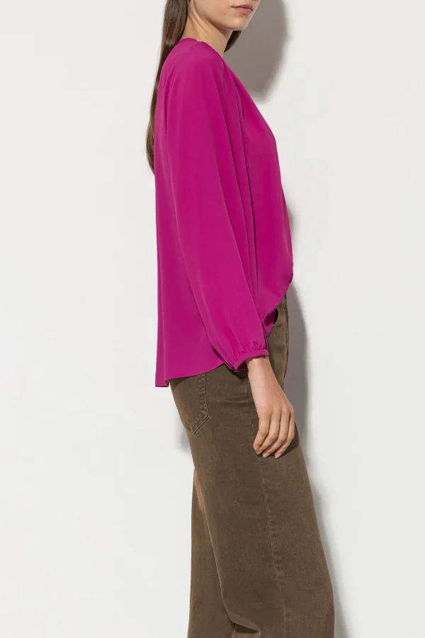 Blusen-LUISA CERANO Bluse Mit Bindeband-Detail