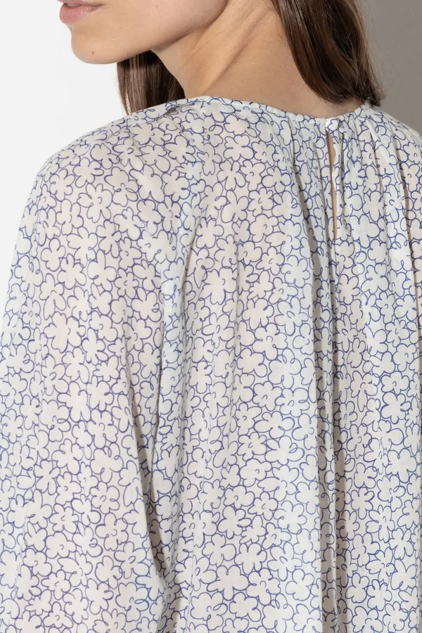 Blusen-LUISA CERANO Bluse Mit Cloud-Print multi