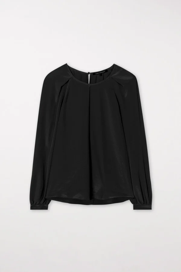Blusen-LUISA CERANO Bluse Mit Faltendetails