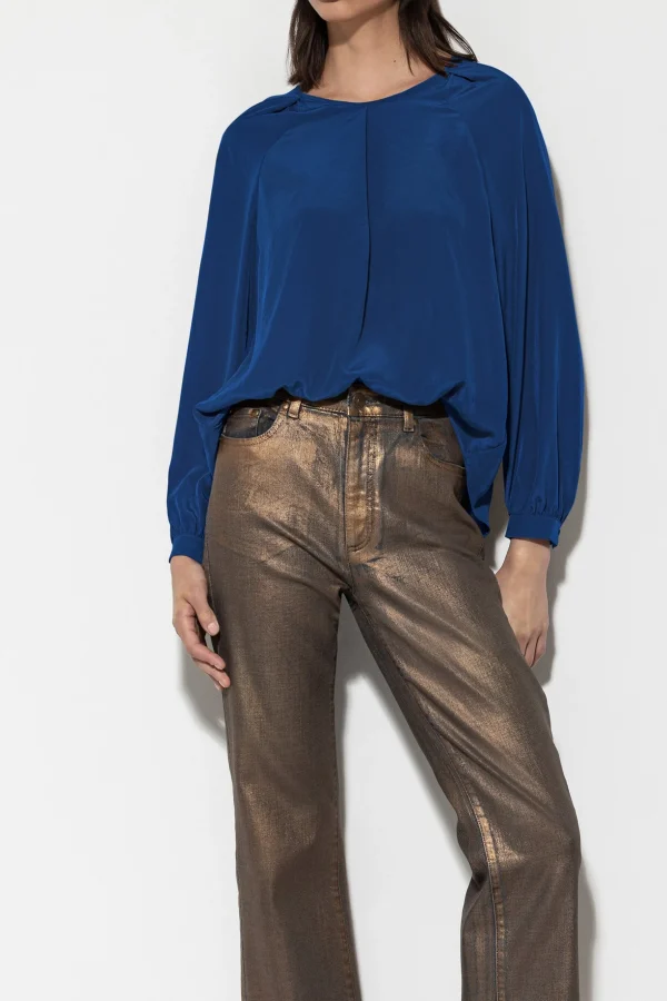 Blusen-LUISA CERANO Bluse Mit Faltendetails
