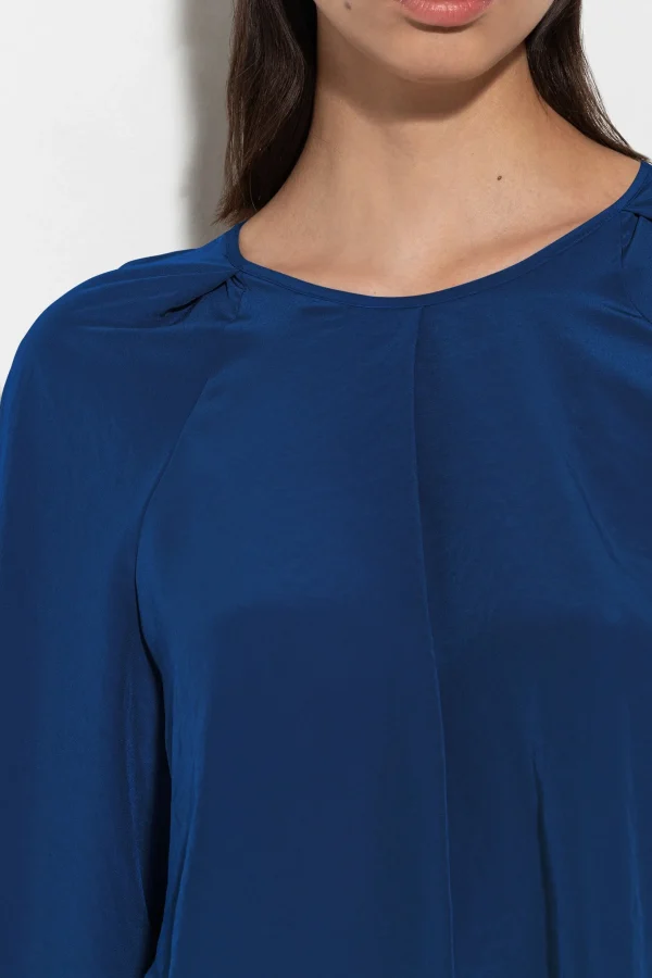 Blusen-LUISA CERANO Bluse Mit Faltendetails