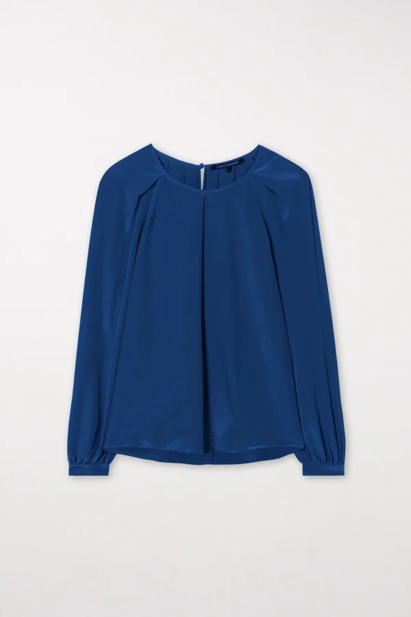 Blusen-LUISA CERANO Bluse Mit Faltendetails