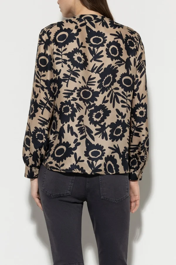 Blusen-LUISA CERANO Bluse Mit Flower-Print multi