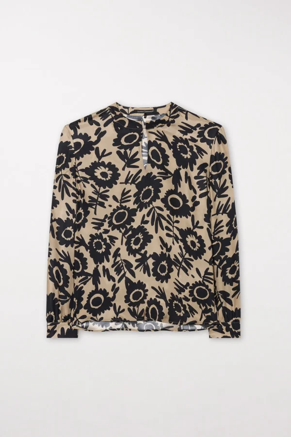 Blusen-LUISA CERANO Bluse Mit Flower-Print multi