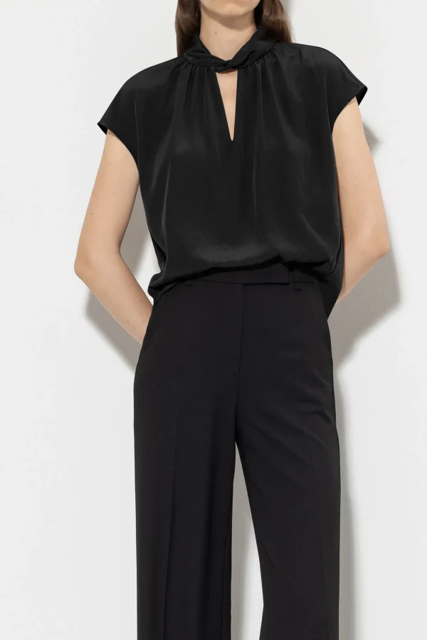 Blusen-LUISA CERANO Bluse Mit Knotendetail