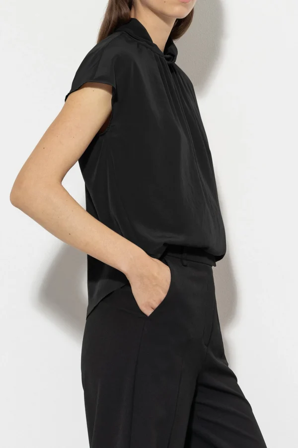 Blusen-LUISA CERANO Bluse Mit Knotendetail