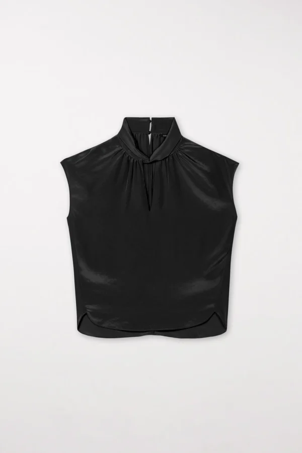 Blusen-LUISA CERANO Bluse Mit Knotendetail