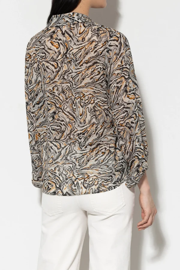 Blusen-LUISA CERANO Bluse Mit Marble-Print multi