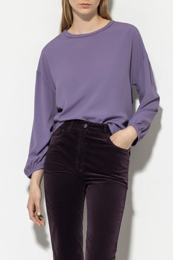 Shirts & Tops-LUISA CERANO Blusenshirt Aus Seiden-Mix