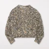 Blusen-LUISA CERANO Blusentop Mit Marble-Print multi